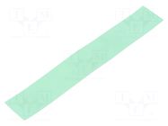 Tape: heat transfer; W: 20mm; L: 130mm; Thk: 0.3mm; 2.4W/mK; glueless AG TERMOPASTY