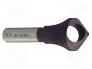 Countersink; HSS COBALT; Drill Bit: for metal; blister; 10÷15mm ALPEN-MAYKESTAG