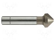 Countersink; high speed steel cobalt HSS-Co; Mounting: rod 12mm ALPEN-MAYKESTAG