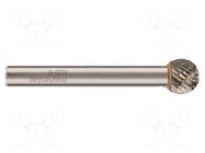 Rotary burr; Ø: 3mm; L: 38mm; metal; Working part len: 2.5mm; 6 ALPEN-MAYKESTAG