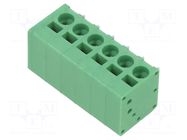 Connector: PCB terminal block; terminal; 20A; 300V; angled 90° ADAM TECH