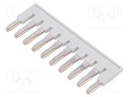 Comb bridge; ways: 10; grey; Width: 6mm; UL94V-0 PHOENIX CONTACT