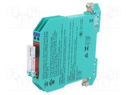 Converter: Zener barrier; for DIN rail mounting; -20÷60°C PEPPERL+FUCHS