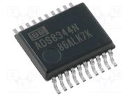 IC: A/D converter; Ch: 8; 16bit; 100ksps; SSOP20; 2.7÷5.25VDC TEXAS INSTRUMENTS