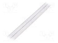 NEON LED tape; white neutral; 2835; LED/m: 120; 8mm; IP65; 10W/m IPIXEL LED