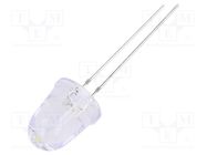 LED; 10mm; white; 8°; Front: convex; 2.9÷3.4VDC; No.of term: 2; 102mW OPTOSUPPLY