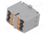 Splice terminal: distribution block; 1.5mm2; ways: 1; terminals: 6 PHOENIX CONTACT