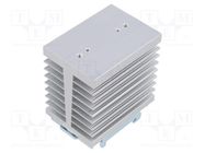 Heatsink: extruded; H; aluminium; L: 81mm; W: 50mm; H: 83mm; aluminium RELPOL