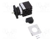 Switch: cam switch; Stabl.pos: 3; 20A; 1-0-2; for building in EATON ELECTRIC