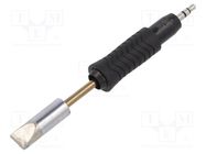 Tip; chisel; 9.3x2mm; for  soldering iron WELLER