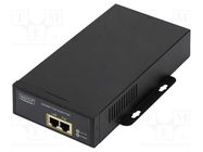 PoE power supply unit; active; 10/100/1000Mbps; PoE (PoE); 95W DIGITUS