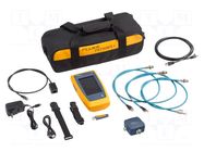 Tester: LAN network analyzer; LCD; max.305m; Interface: USB C FLUKE NETWORKS
