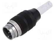 Connector: M25; plug; male; Plating: silver plated; 250V; 5A; IP40 