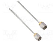 Cable; SMA male,both sides; straight; 0.25m; 50Ω AMPHENOL RF