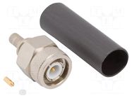 Connector: TNC; plug; male; straight; 50Ω; IP67; soldering,crimped AMPHENOL RF