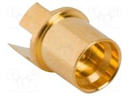 Connector: coaxial; socket; male; straight; 50Ω; SMT; on PCBs; SMP AMPHENOL RF