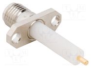 Connector: SMA; socket; female; straight; 50Ω; soldering; PTFE AMPHENOL RF