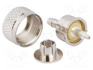 Connector: UHF (PL-259); plug; male; straight; soldering,crimped AMPHENOL RF