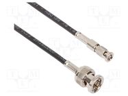 Cable; BNC HD male,BNC male; straight; 0.153m; 75Ω AMPHENOL RF