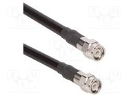 Cable; TNC male,both sides; straight; 0.305m; 50Ω AMPHENOL RF