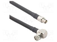 Cable; TNC male,TNC female,both sides; angled,straight; 1m; 50Ω AMPHENOL RF