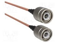 Cable; TNC male,both sides; straight; 0.305m; 50Ω AMPHENOL RF