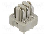 Connector: HDC; male; EPIC STA; PIN: 6; size H-A 3; 10A; 60V; 21x21mm LAPP