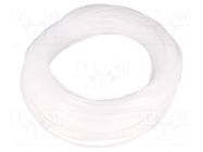 Spiral wrapping; ØBundle : 1.6÷8mm; polyetylene; natural; L: 30m HELLERMANNTYTON