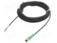 Connection lead; M12; PIN: 4; straight; 10m; plug; 250VAC; 4A; SAC PHOENIX CONTACT