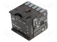 Contactor: 3-pole; NO x3; Auxiliary contacts: NO; 24VAC; 12A; B7 ABB