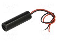 Module: laser; 1mW; red; dot; 650nm; 2.7÷3.3VDC; 10÷30mA PICOTRONIC