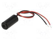 Module: laser; 1mW; red; dot; 635nm; 4.5÷5.5VDC; 15÷40mA PICOTRONIC