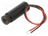 Module: laser; 0.4mW; red; dot; 650nm; 2.7÷3.3VDC; 10÷30mA PICOTRONIC