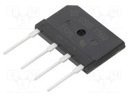 Bridge rectifier: single-phase; Urmax: 600V; If: 15A; Ifsm: 300A VISHAY