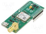 Click board; prototype board; Comp: NEO-M9N; GNSS; 3.3VDC MIKROE