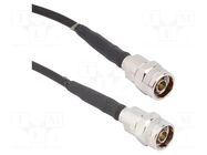 Cable; N male,both sides; straight; 0.5m; 50Ω AMPHENOL RF