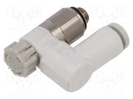 Throttle-check valve; 1÷10bar; 4mm; Input thread: M5 SMC