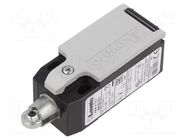 Limit switch; metal roller Ø11mm; NO + NC; 10A; M20; IP65; metal LOVATO ELECTRIC