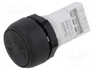 22mm; Ø22.5mm; IP66; 18÷30VAC; 18÷30VDC; black; Indication: buzzer LOVATO ELECTRIC