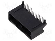 Connector: automotive; socket; male; Mini50; on PCBs; PIN: 24; black MOLEX