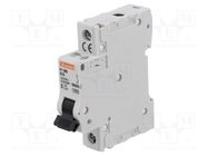 Circuit breaker; 230VAC; Inom: 16A; Poles: 1; Charact: B; 10kA; IP20 LOVATO ELECTRIC