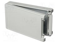 Enclosure: multipurpose; X: 173mm; Y: 299mm; Z: 60mm; BOCUBE ALU BOPLA