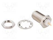 Connector: SMA; socket; female; straight; 50Ω; soldering; PTFE AMPHENOL RF