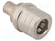 Connector: coaxial; plug; male; straight; 50Ω; soldering; for cable AMPHENOL RF