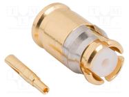 Connector: coaxial; plug; female; straight; 50Ω; soldering; 26.5GHz AMPHENOL RF