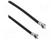 Cable; AMC4 female,both sides; angled; 0.6m AMPHENOL RF