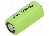 Re-battery: Ni-MH; 2/3AA; 1.2V; 750mAh GP