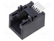 connector RA LP SMT JACK 6/6 MOLEX