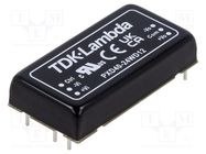 Converter: DC/DC; 40W; Uin: 9÷36V; Uout: 12VDC; Uout2: -12VDC; THT TDK-LAMBDA