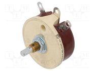 Potentiometer: shaft; 300Ω; 50W; 6.35mm; Shaft: D spring; wirewound OHMITE